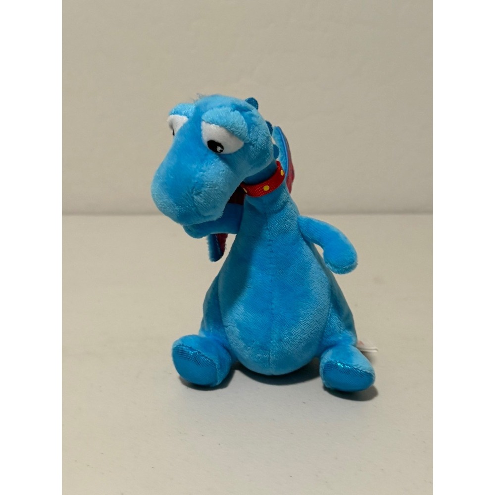 Disney Doc McStuffins Stuffy the Dragon Ty Beanie Baby Blue Plush Stuffed Animal